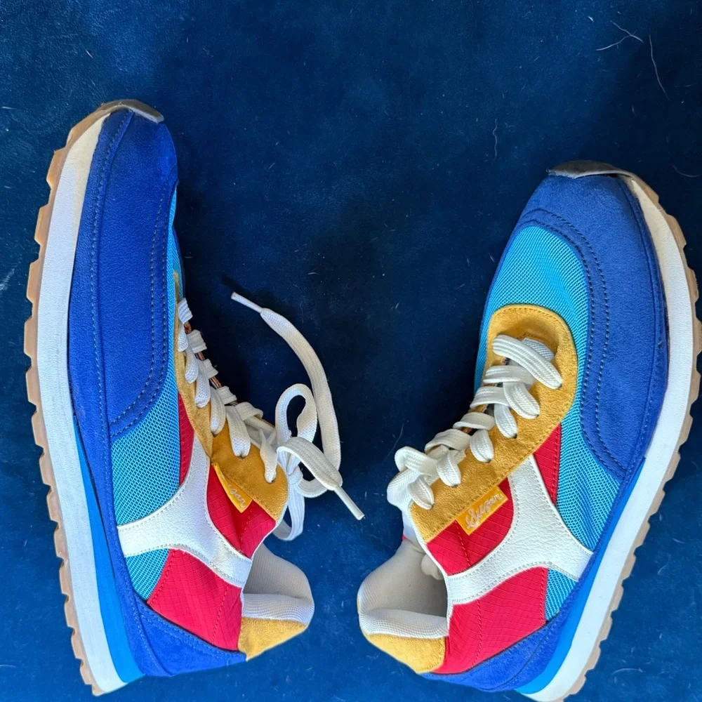 Y2K Sugar Retro Colorblock Sneakers – Size 8.5M - Picture 3 of 6